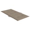 vidaXL Tuinstoelkussens lage rug 4 st 100x50x3 cm oxford stof taupe