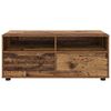 vidaXL TV-kast met lade Oud Hout 100 x 48 x 43 cm Bewerkt hout