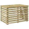 vidaXL Airconditioner hoes 90 x 58 x 60 cm Ge&iuml;mpregneerd grenenhout