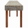 vidaXL Bank Naturel 160 x 35 x 45 cm Massief Mango Hout