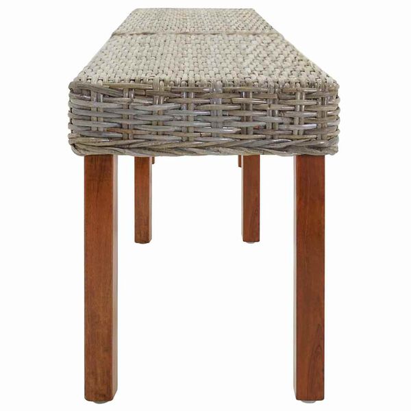 vidaXL Bank Naturel 160 x 35 x 45 cm Massief Mango Hout