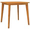 vidaXL Tuintafel 85x85x75 cm massief acaciahout