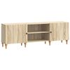 vidaXL TV-kast Sonoma Eiken 150 x 31 x 50 cm Bewerkt hout