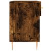 vidaXL Schoenenbank 102x35x55 cm bewerkt hout gerookt eikenkleurig