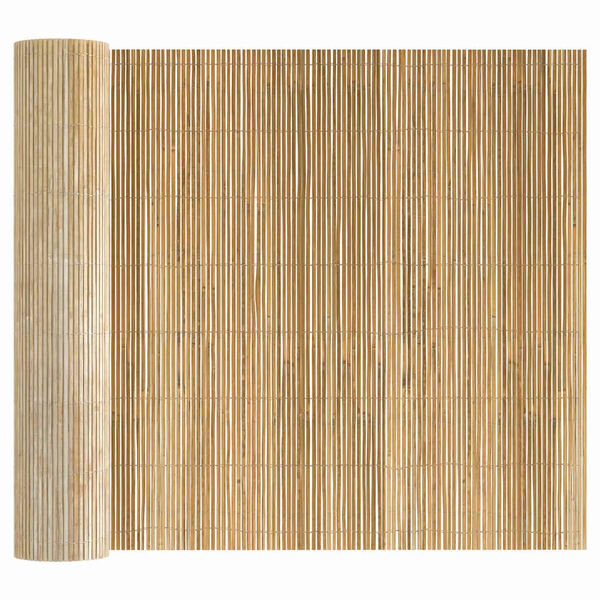 vidaXL Bamboehek Naturel 400 x 125 cm Bamboe