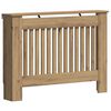 vidaXL Radiatorafdekking Artisan Eiken 112 x 19 x 81,5 cm Bewerkt hout