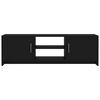 vidaXL Tv-meubel 120x30x37,5 cm bewerkt hout zwart