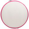 vidaXL Gymnastiekmat met pomp opblaasbaar 100x100x20 cm PVC roze