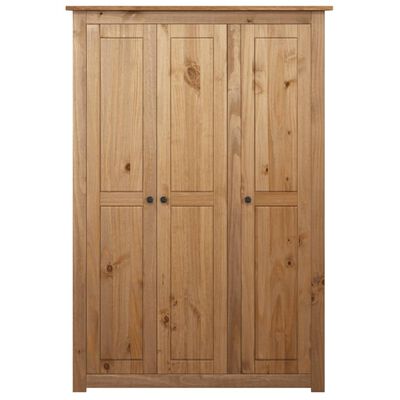 vidaXL Kledingkast 3 deuren Panama Range 118x50x171,5 cm grenenhout