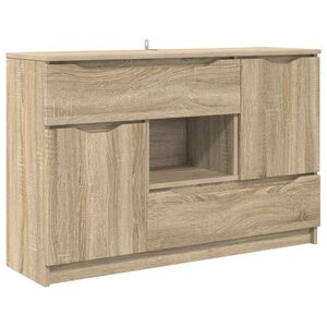 vidaXL Dressoir Sonoma Eiken 100 x 30 x 65,6 Bewerkt hout