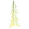 vidaXL Kerstboom met 160 LED Warmwit 150 cm PET