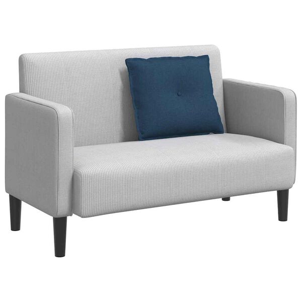 vidaXL Rugkussen Blauw 60 x 19 x 50 cm Stof