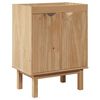 vidaXL Wastafelkast OTTA 59x40x80 cm massief grenenhout