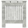 vidaXL Radiatorafdekking Beton Grijs 78 x 19 x 81,5 cm Bewerkt hout
