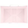 vidaXL Papieren zakken 250 st met hengsels 32x22x24 cm roze