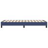 vidaXL Boxspring bed 90x190 cm stof blauw