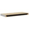 vidaXL Wandschappen zwevend 4 st 60x23,5x3,8 cm MDF eikenkleurig wit
