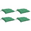 vidaXL Palletkussens 4 st 50x50x7 cm oxford stof groen