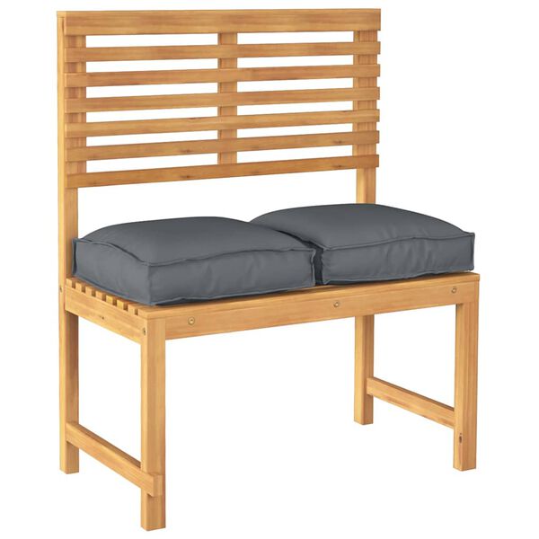 vidaXL Kussen 2 pcs Antraciet 40 x 40 x 8 cm Oxford Stof