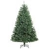 vidaXL Kunstmatige Inklapbare Kerstboom Groen 180 cm PVC en Metaal