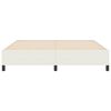 vidaXL Boxspringbed Cr&egrave;me 180 x 200 cm Katoen Stof