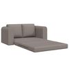vidaXL Slaapbank Taupe 148 x 71 x 83 cm Stof