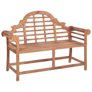 vidaXL Tuinbank 127x58,5x92,5 cm massief teakhout