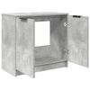 vidaXL Badkamer Kast Beton Grijs 64,5 x 33,5 x 59 cm Bewerkt hout