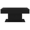 vidaXL Salontafel 96x50x45 cm bewerkt hout zwart