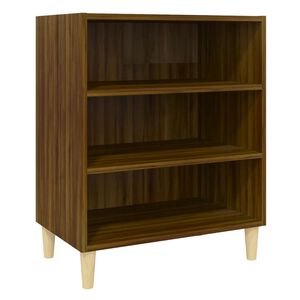 vidaXL Dressoir 57x35x70 cm spaanplaat bruin eikenkleur