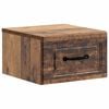 vidaXL Wandbeugel Bedkast Oud hout 34,5 x 33 x 20 cm Bewerkt hout