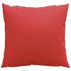 vidaXL Bankkussens 4 st 50x50 cm stof rood