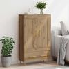vidaXL Highboard Artisan Eiken 69,5 x 31 x 115 cm Bewerkt hout