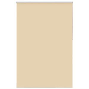 vidaXL Rolgordijn verduisterend 160x230 cm stofbreedte 156,6 cm beige