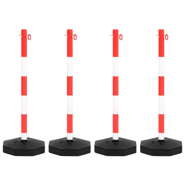 vidaXL Kettingpalenset met kunststof ketting 10 m