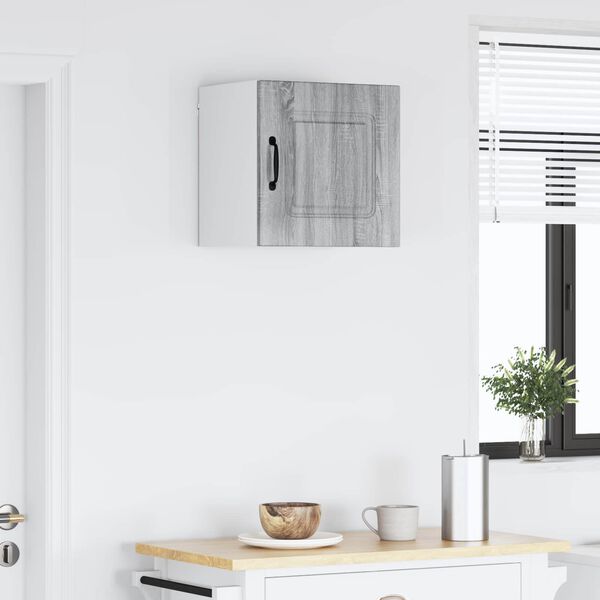 vidaXL Keukenkast Kalmar Grijs Sonoma 40 x 31 x 40 cm Bewerkt hout