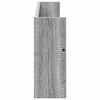 vidaXL Tijdschrift Rek Grijs Sonoma 80 x 12 x 30 cm Bewerkt hout