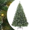 vidaXL Kunstkerstboom met 300 LED met standaard Groen 240 cm PE en PVC