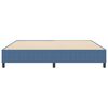 vidaXL Platform bedframe Blauw 200 x 200 cm Stof