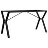 vidaXL Eettafelpoten Y-frame 140x60x73 cm staal