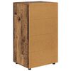 vidaXL Opslagkasten 2 pcs Oud Hout 60 x 48 x 105 cm Bewerkt hout