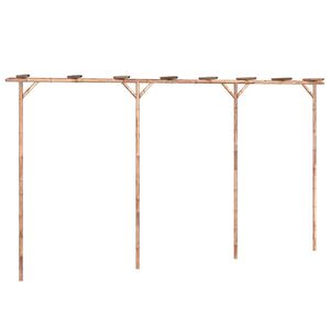 vidaXL Pergola 385x40x205 cm bamboe