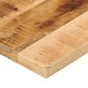 vidaXL Tafelblad rechthoekig 100x30x2,5 cm massief ruw mangohout
