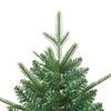 vidaXL Kunstmatige Vorstverlichte Kerstboom met Bal Set Groen 180 cm
