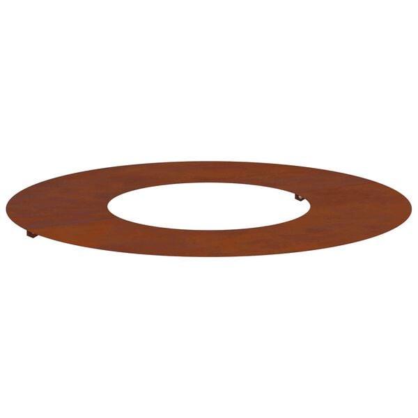 vidaXL geschikt voor platte boomring Bruin &Oslash;30 / 60 cm Cortenstaal