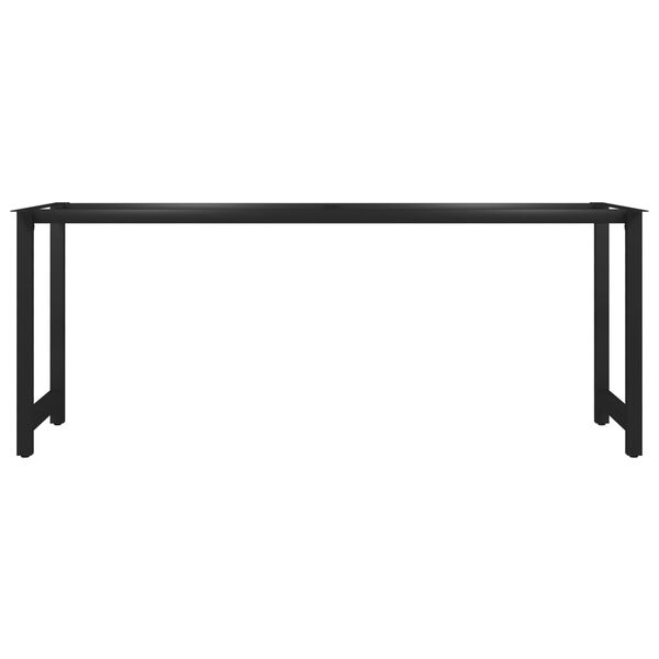 vidaXL Eettafelpoot H-frame 180x80x72 cm