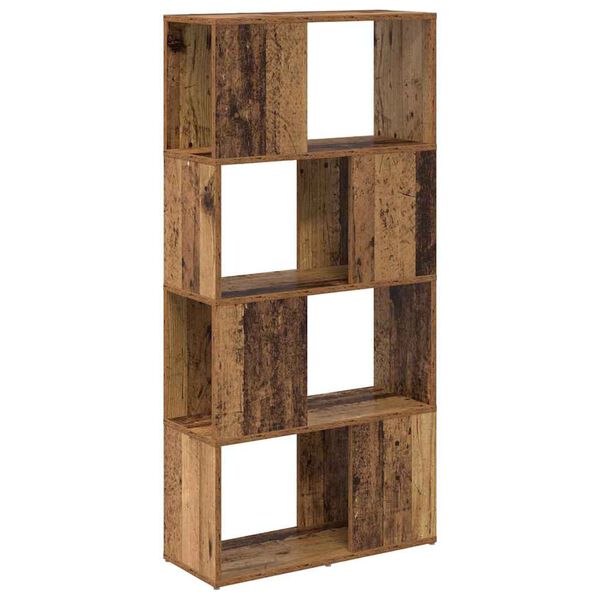 vidaXL Tv-meubelset Bruin 60 x 24 x 125,5 cm Bewerkt hout