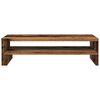 vidaXL Monitorstandaard 54x22x15 cm bewerkt hout oud houtkleurig