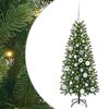 vidaXL Kunstkerstboom met 150 LED met standaard Groen 120 cm PE en PVC