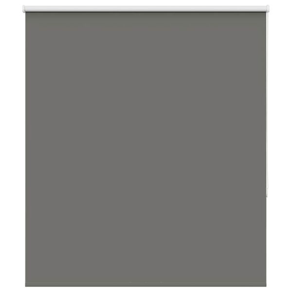 vidaXL Rolgordijn verduisterend 135x130 cm stofbreedte 131,6 cm grijs